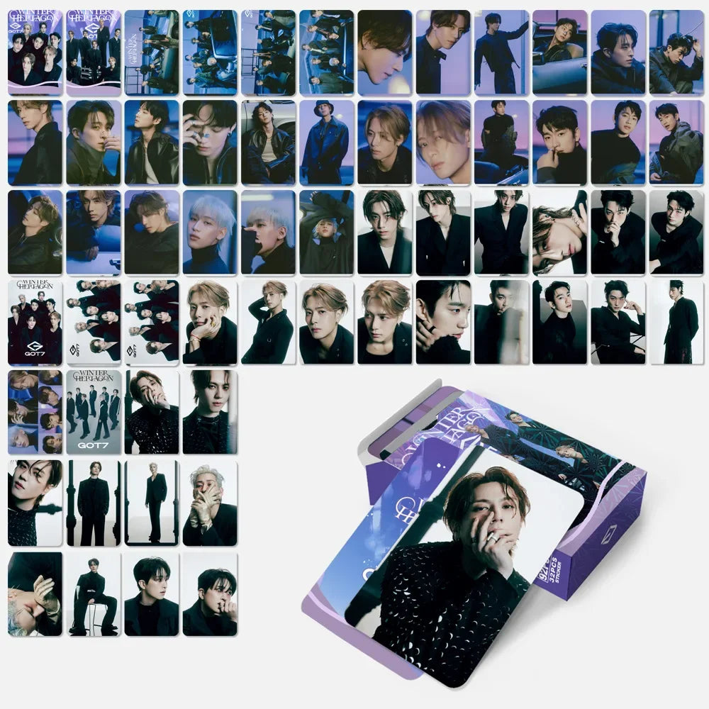 GOT7 New Album WINTERHEPTAGON Lomo Cards