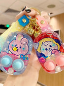 Bangtan21 Cartoon Cute  Creative Keychain