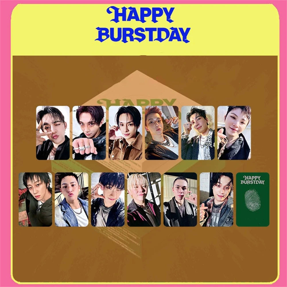 SVT Seventeen Happy Burstday 2025 Album 12PCS Photocards Collection