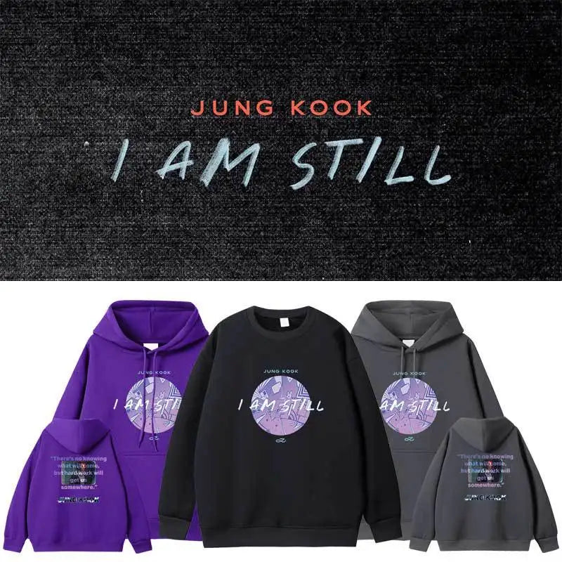Bangtan Jungkook I Am Still Hoodie Merch