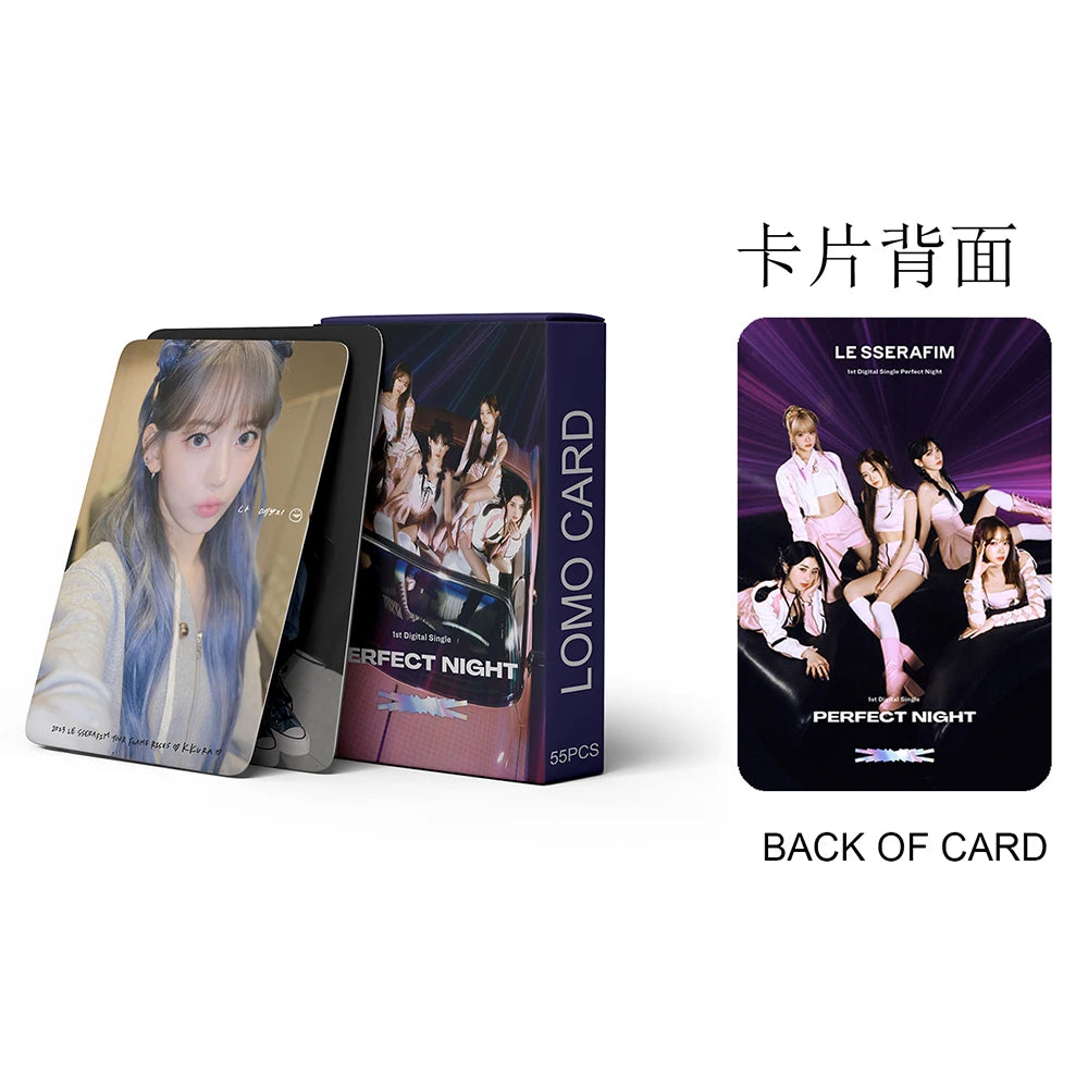 LE SSERAFIM Perfect Night Photocards High Quality