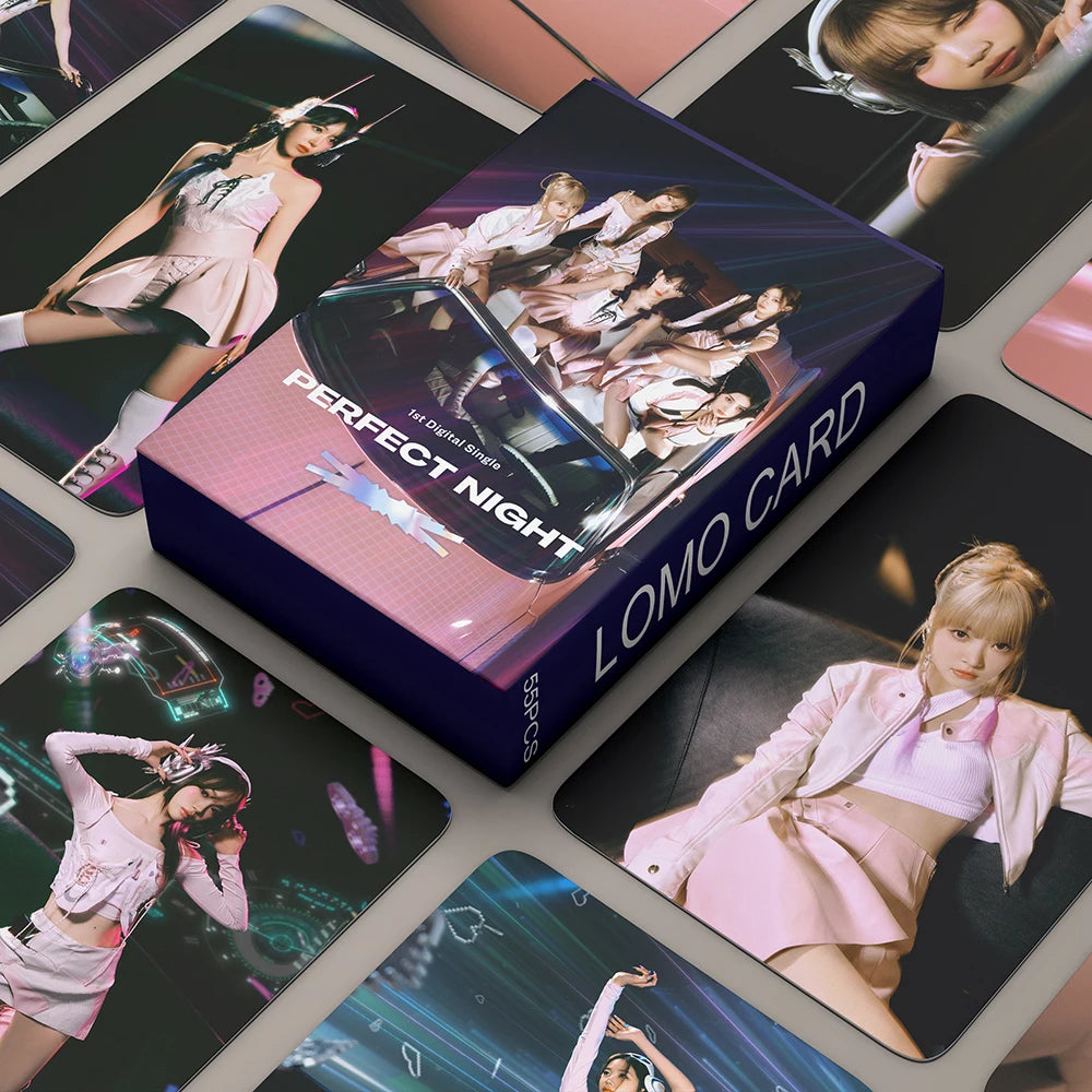 LE SSERAFIM Perfect Night Photocards High Quality