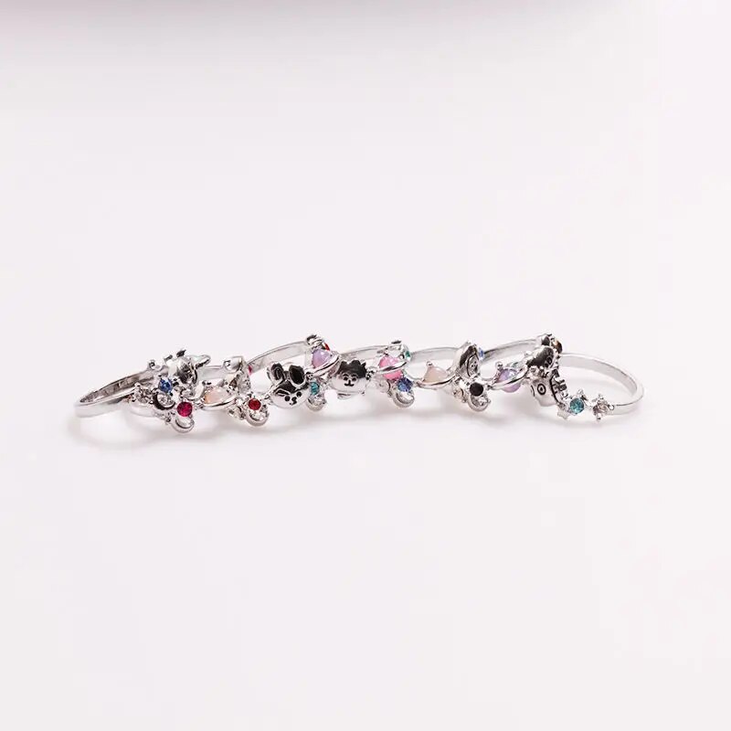 Bangtan21 Cartoon Alloy Rings Jewelry