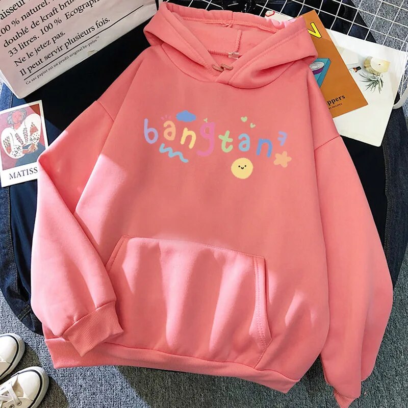 Bangtan Boys BANGTAN Print Hoodie Sweatshirt