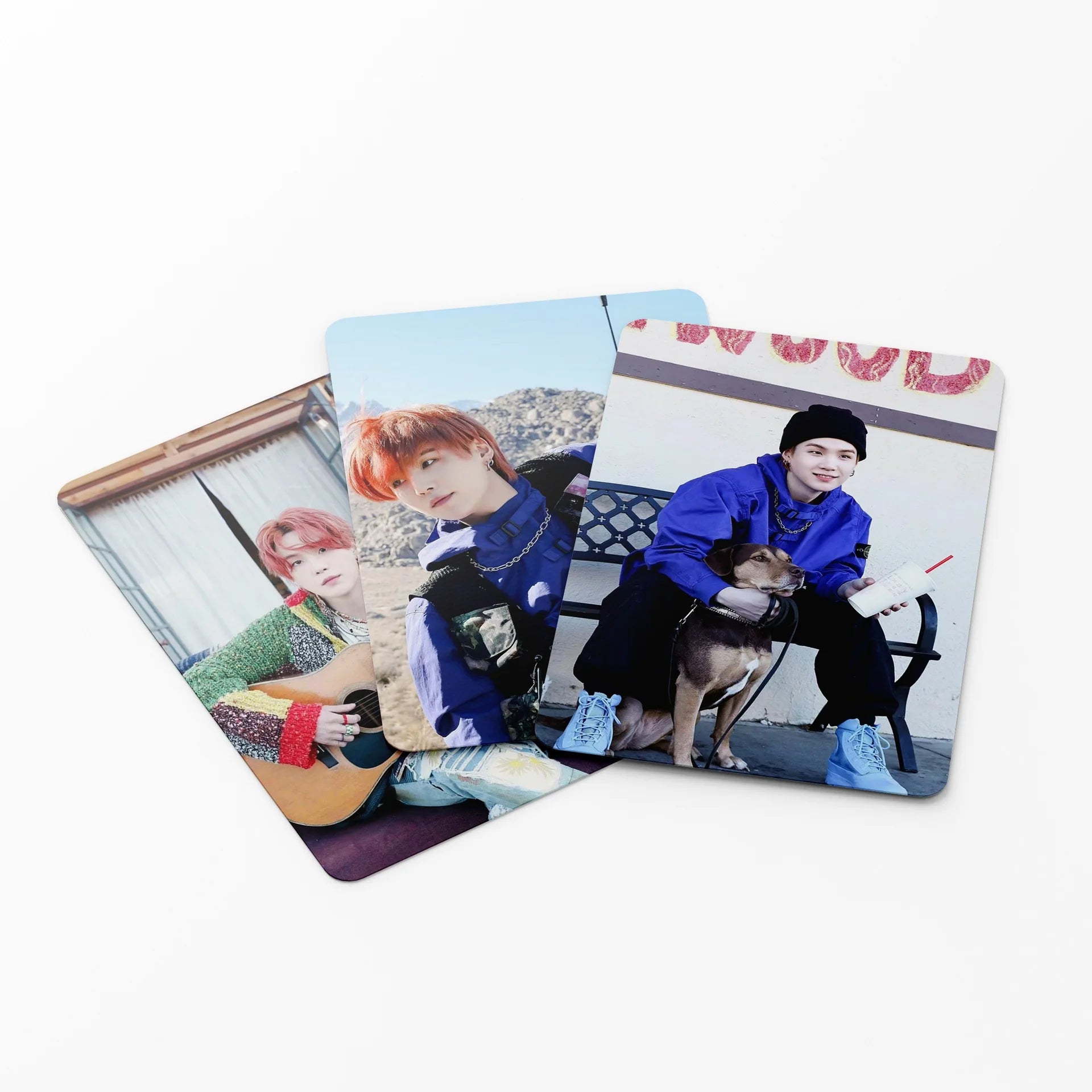 Bangtan Suga Photo Card "Wholly or whole me" Lomo Card Photocards
