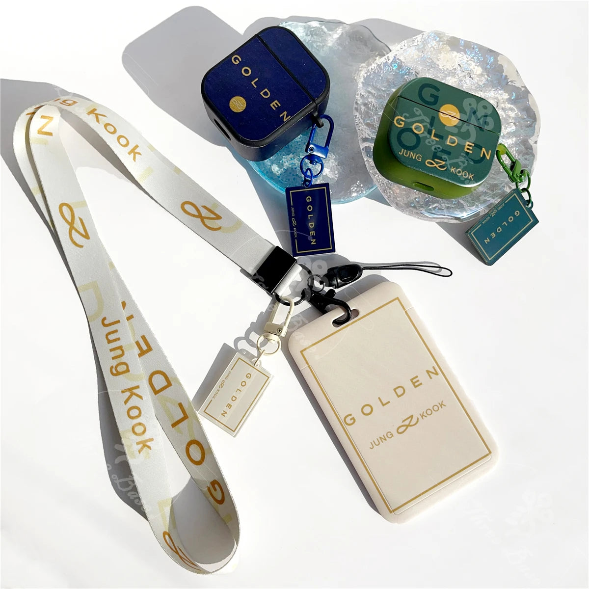 Jungkook Golden 3 Colors Keychain