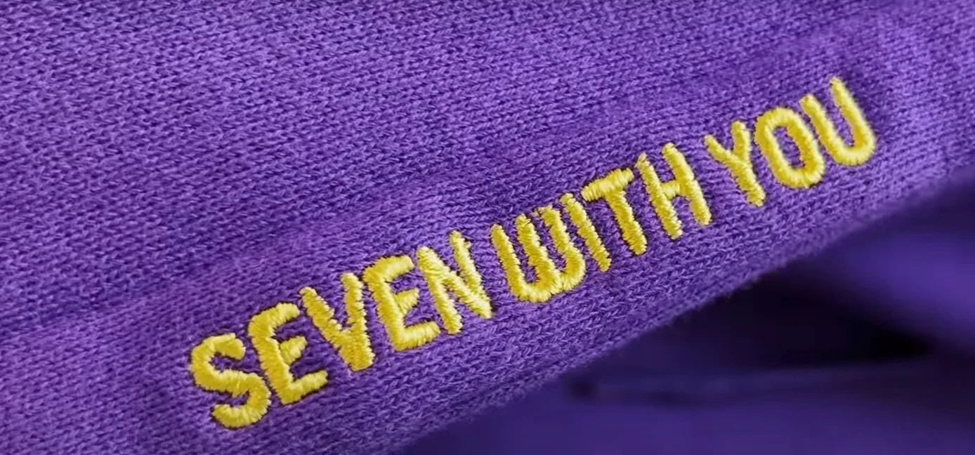 Bangtan Boys Purple Hoodie Printed Seven With You 13 You