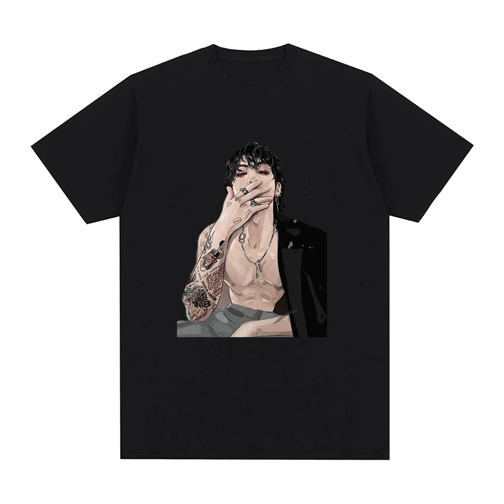 Jungkook Seven Cartoon Aesthetic Shirt
