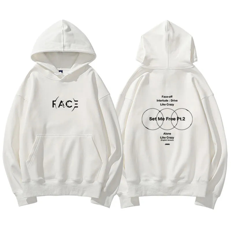 Jimin Face Hoodie