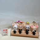 Kpop Stray Kids Mini-Figuren-Cartoon-Schlüsselanhänger