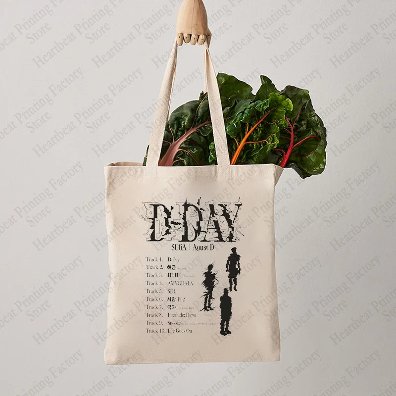AGUST D-Day Canvas Tote Bag