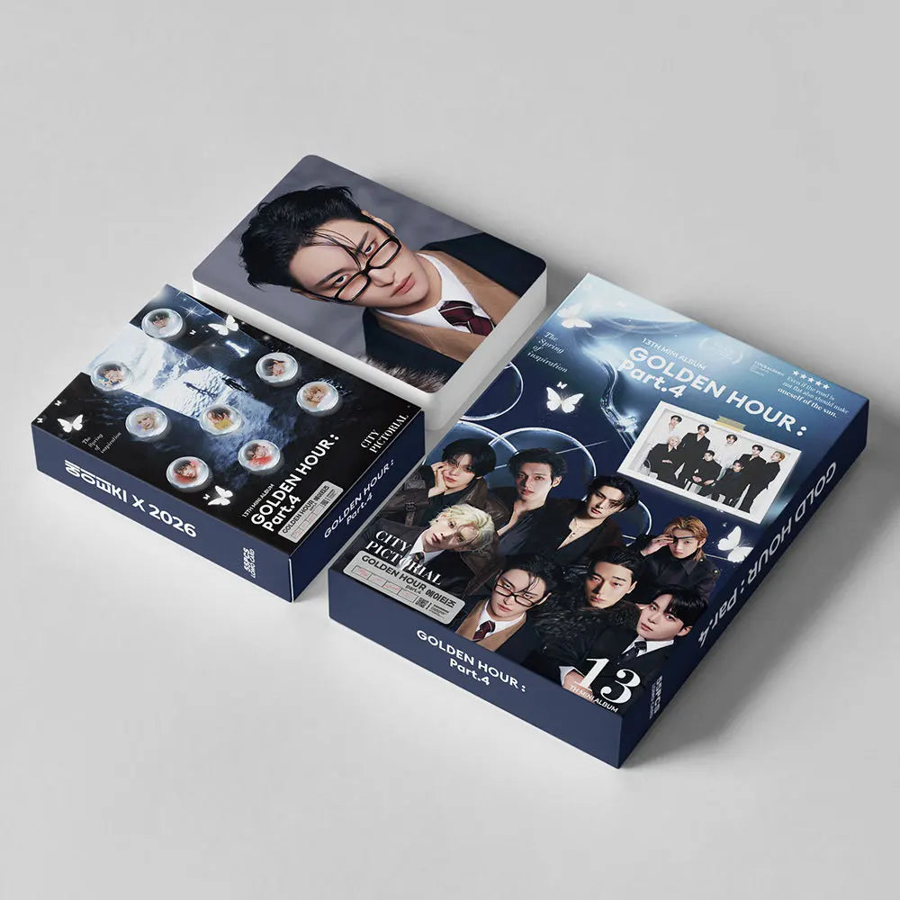 ATEEZ New Album Golden Hour Part 4 Photocards