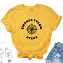 ATEEZ Fellowship Break The Wall Round Neck T-Shirt