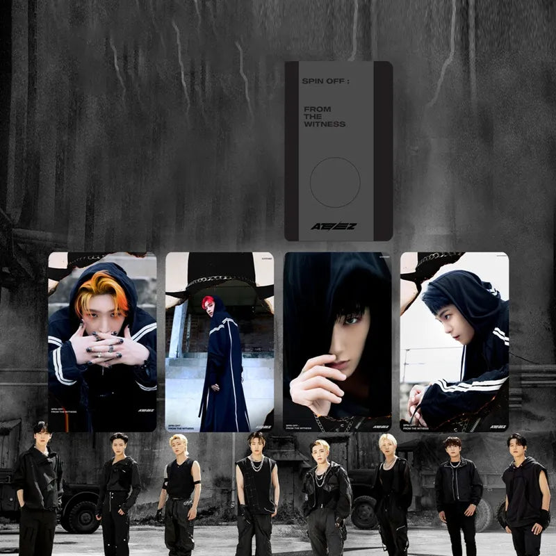 Kpop ATEEZ New Album Guerrilla Collection Postcard 8PCS/Sets