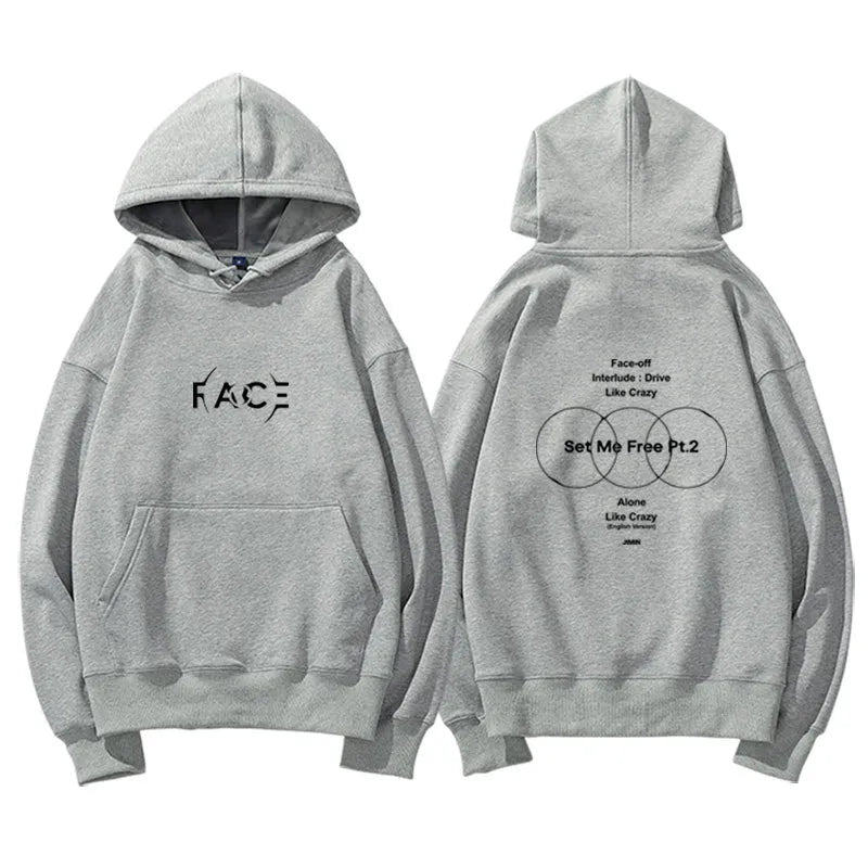 Jimin Face Hoodie