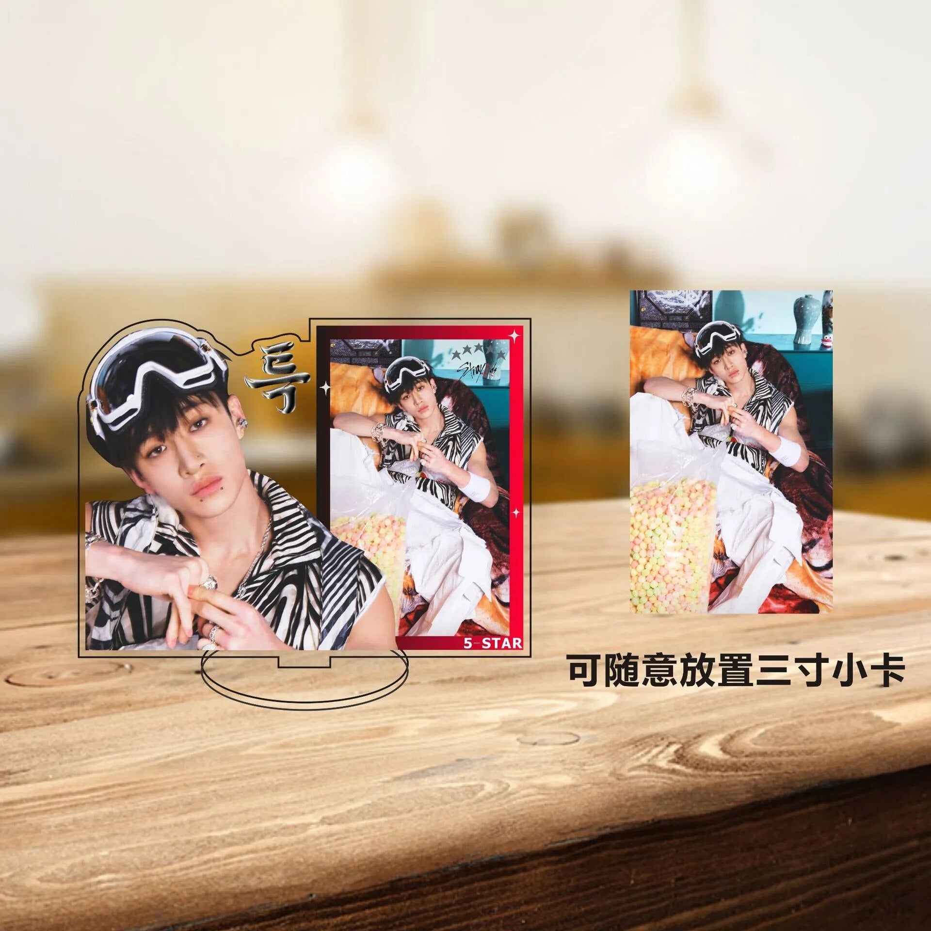 Stray Kids New Album 5-STAR Acrylic Stand Display Card Holder