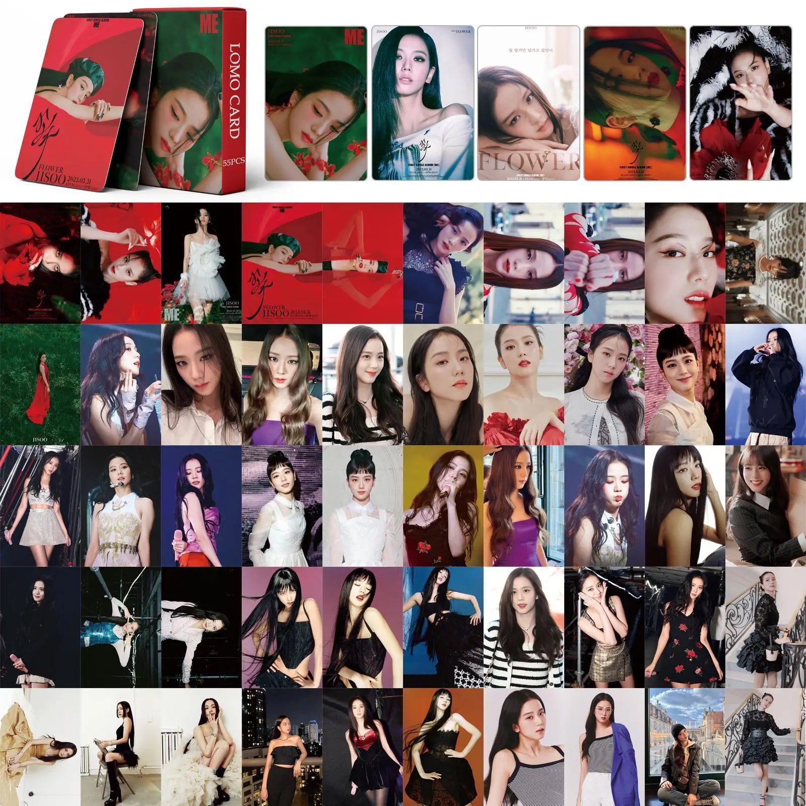 AMORTAGE Blackpink JISOO Lomo Cards Photocards