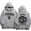 Stray Kids 5-Sterne-Hoodie Streetwear