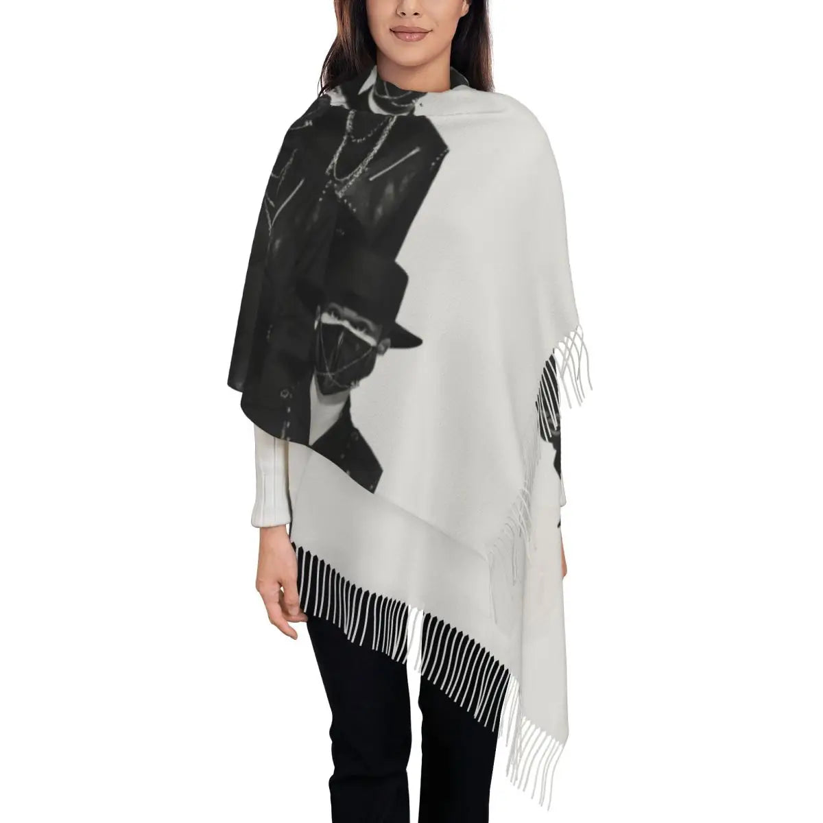 Printed Kpop ATEEZ Logo Scarf