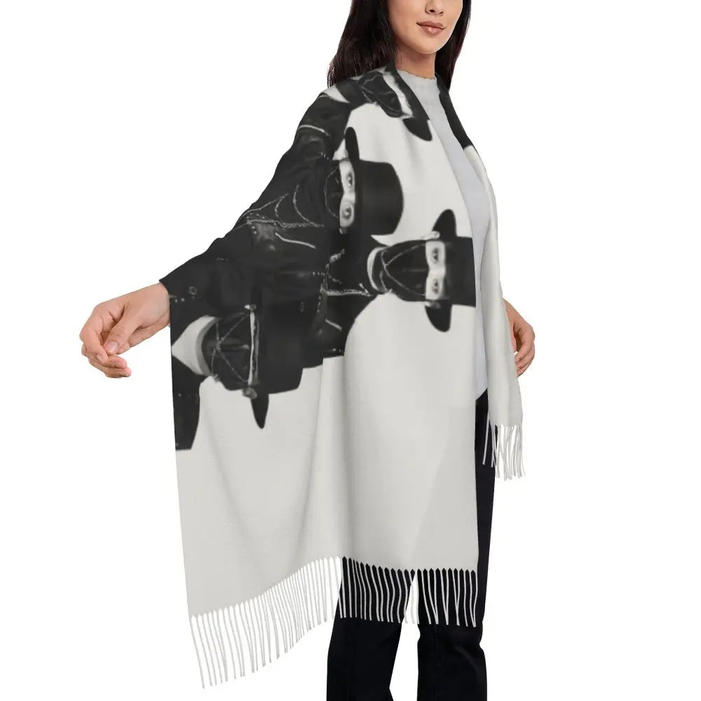 Printed Kpop ATEEZ Logo Scarf