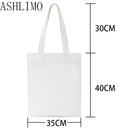 Canvas-Einkaufstasche im koreanischen Stil für Damen