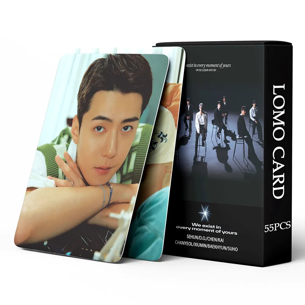 KPOP EXO Exist Album Lomo Card Photocard Collection 55pcs/set