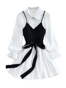 Korean Casual Slim Vest Dress for Women