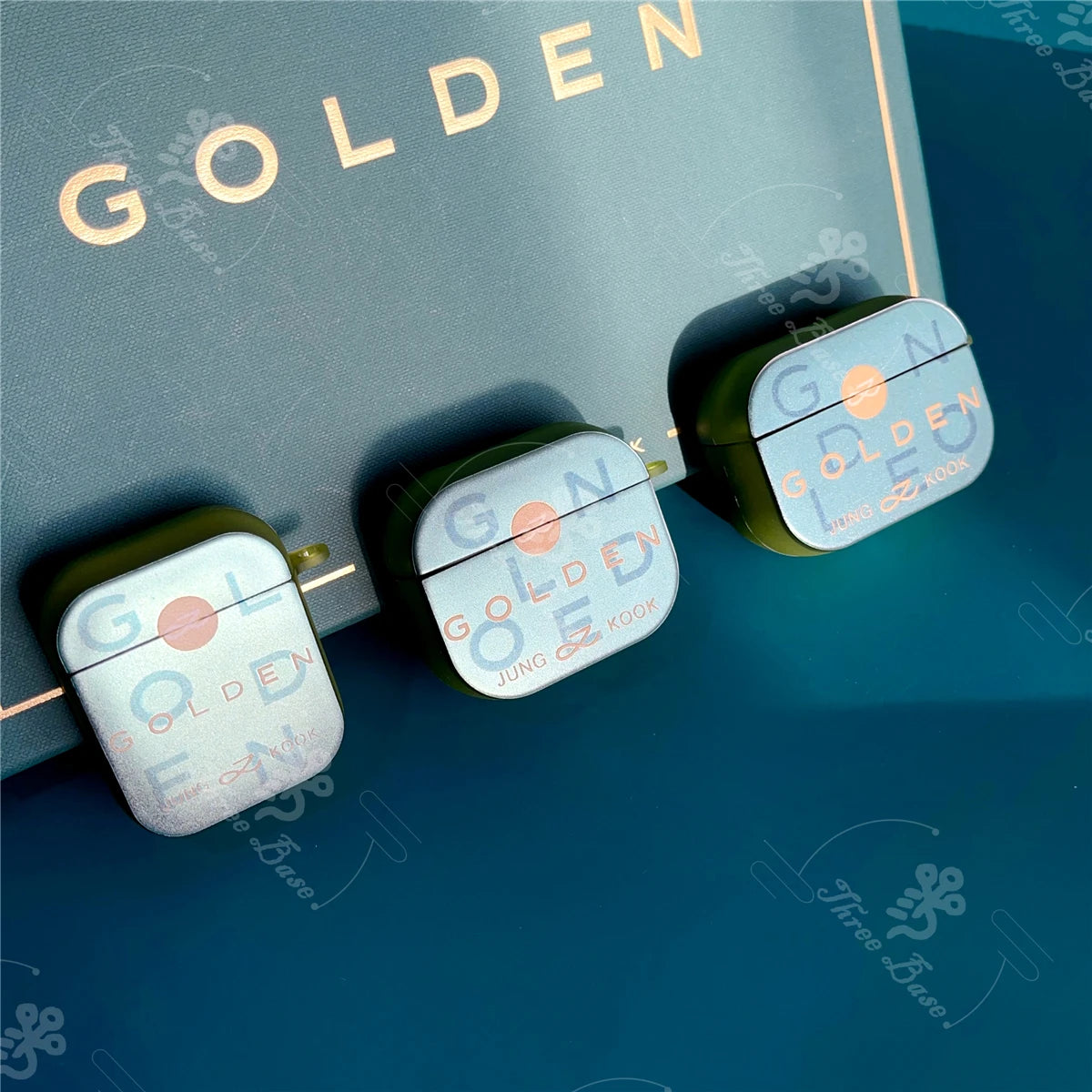 Jungkook Golden Airpods Case