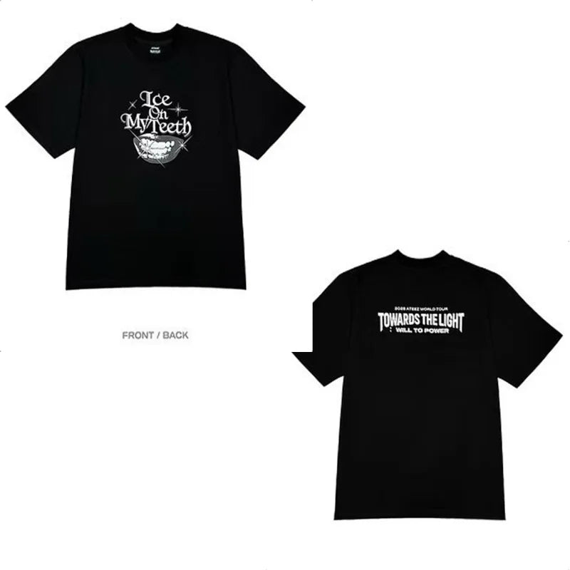 Ateez World Tour Towards The Light: Will To Power Shirt Merch