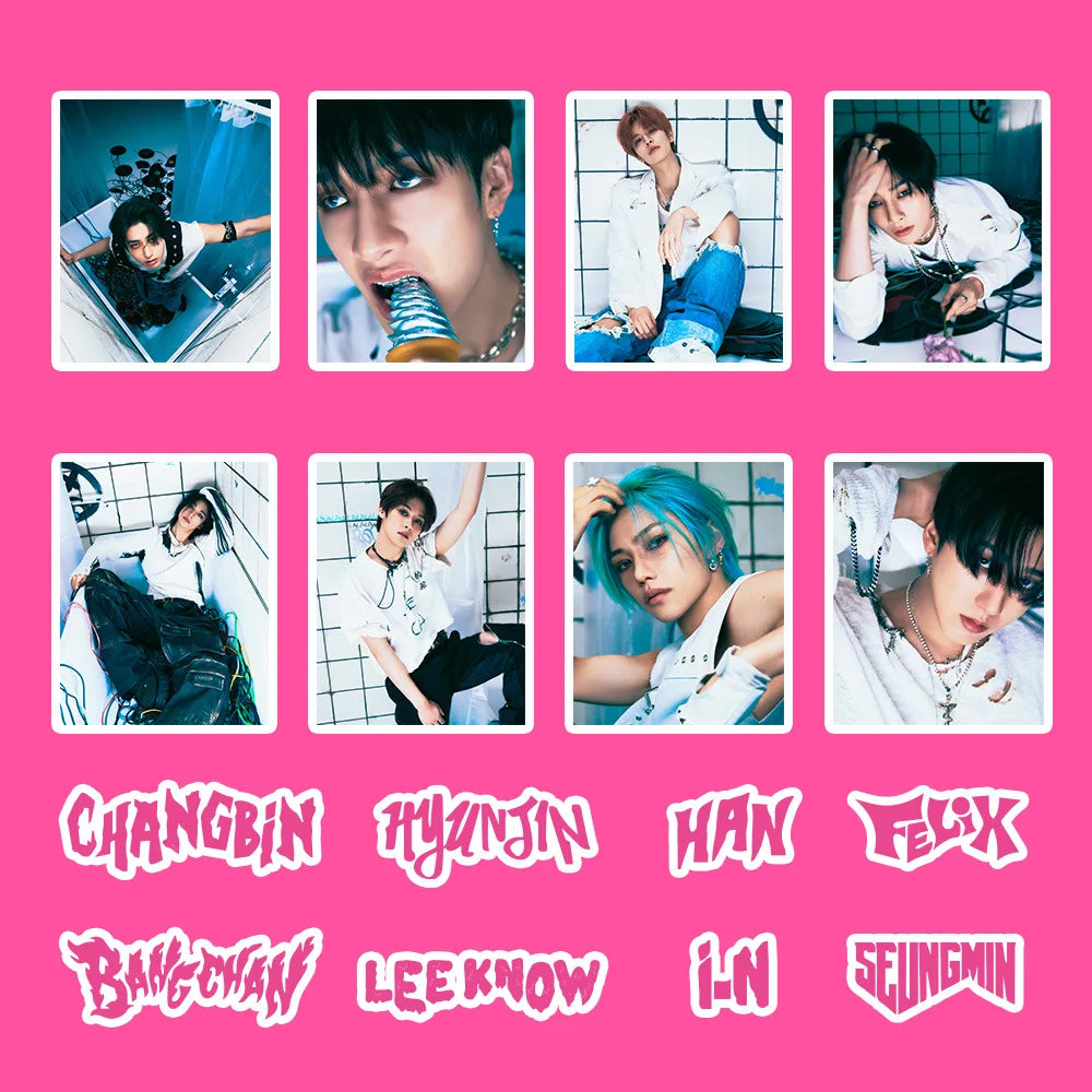 Stray Kids New Album Rockstar Stickers Collection