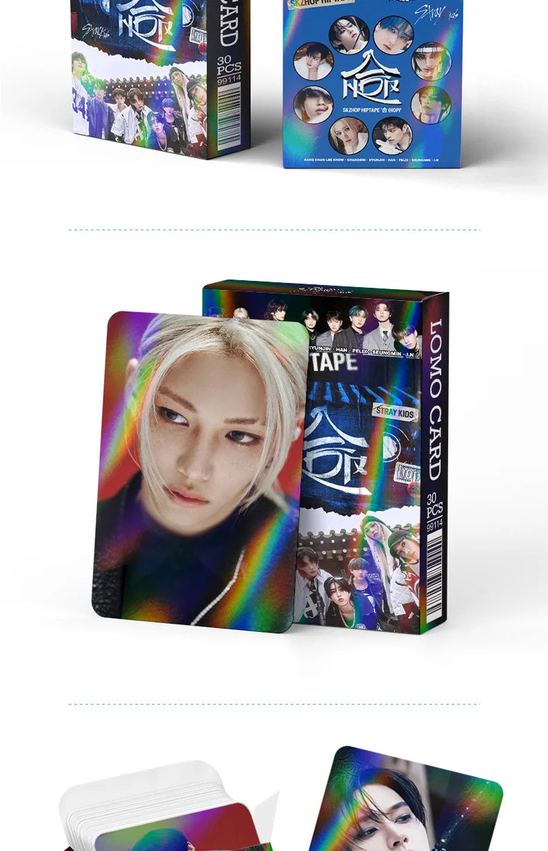 Straykids New Album Hop Laser Lomo Cards