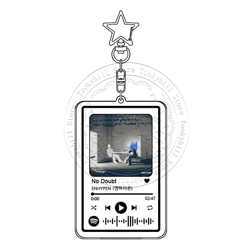 ENHYPEN Music Keychain Keyring Accessories