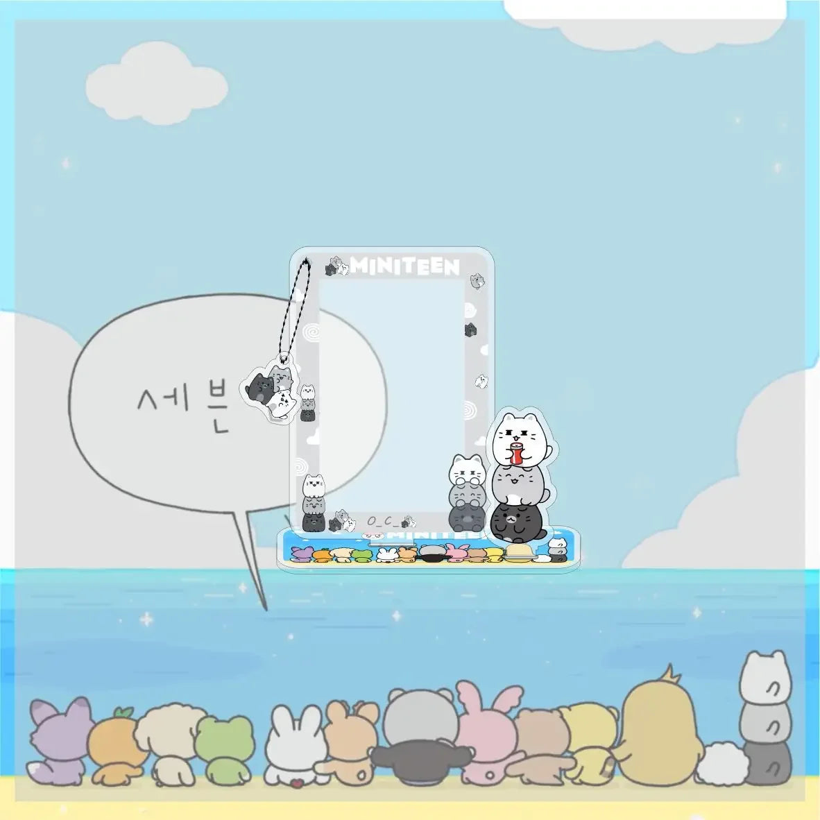 SVT Seventeen Miniteen Photo Card Frame Card Storage