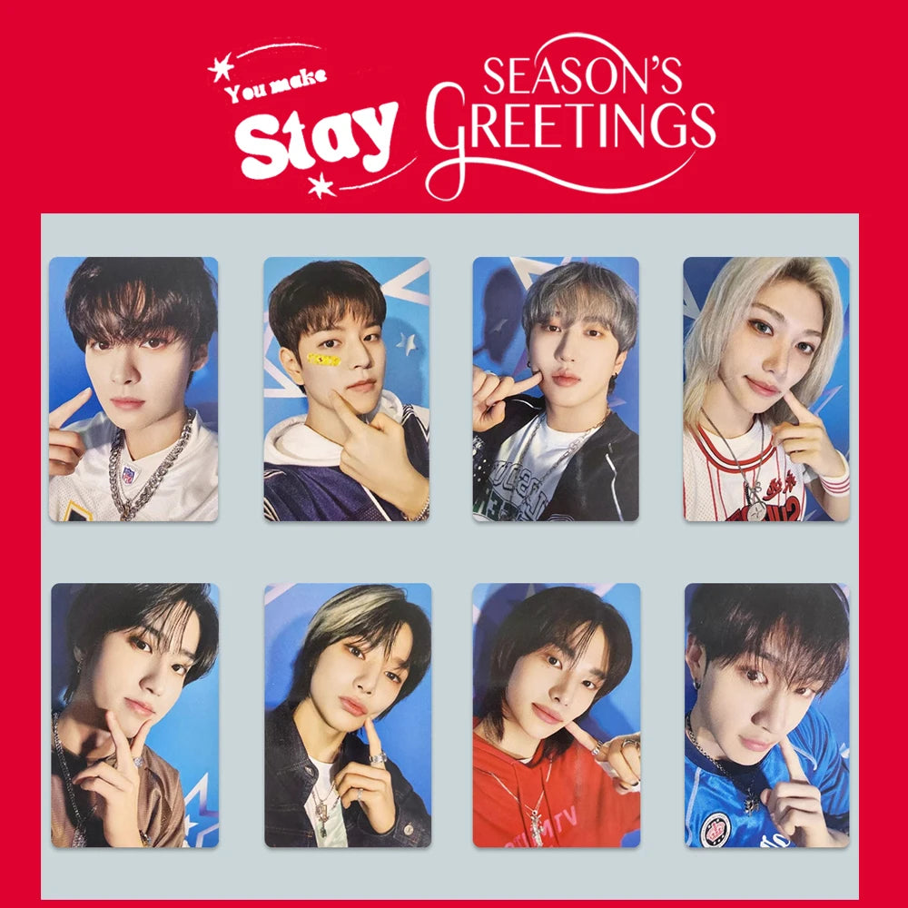 Stray Kids 2025 Season's Greetings Cards Collections