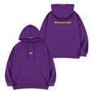 Bangtan Boys Lila Kapuzenpullover