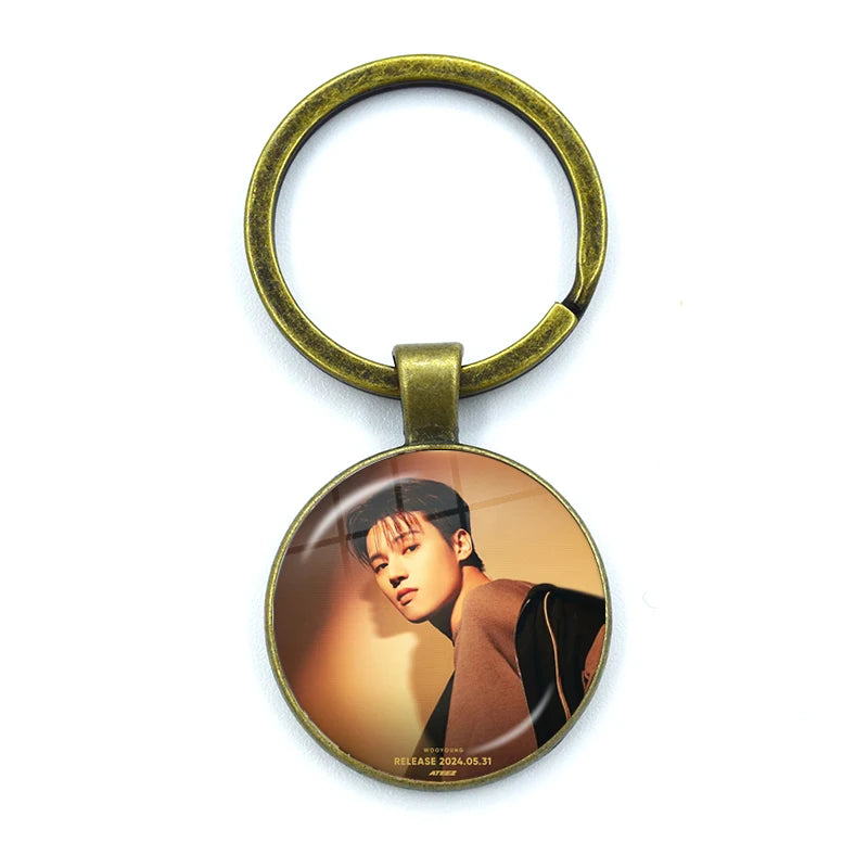 ATEEZ Golden Hour Keychain Keyring Accessories