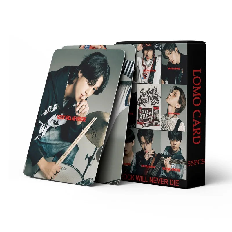 ATEEZ 2025 Season's Greetings Lomo cards