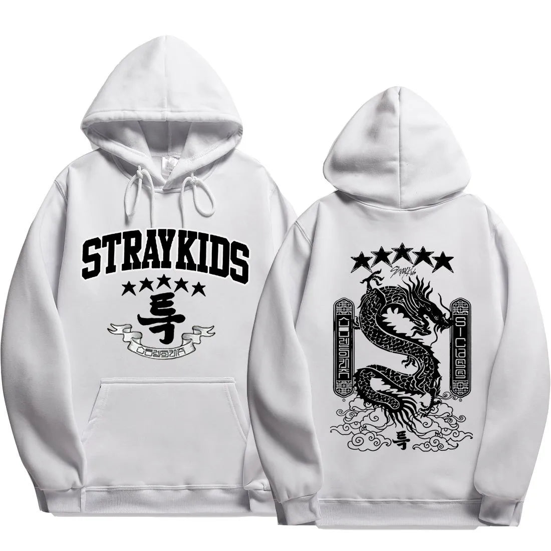 Stray Kids 5-star Hoodie Streetwear