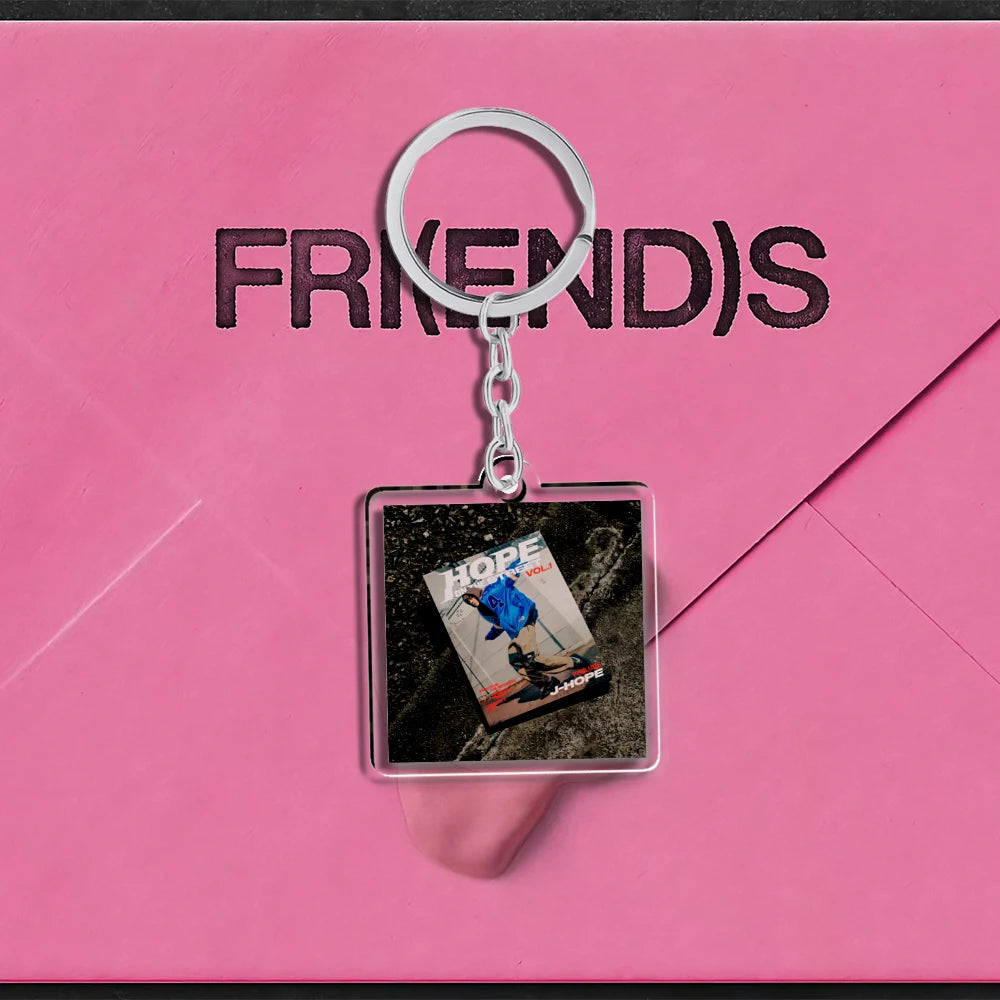 Bangtan Boys New Random Albums Box Keychain Accessories