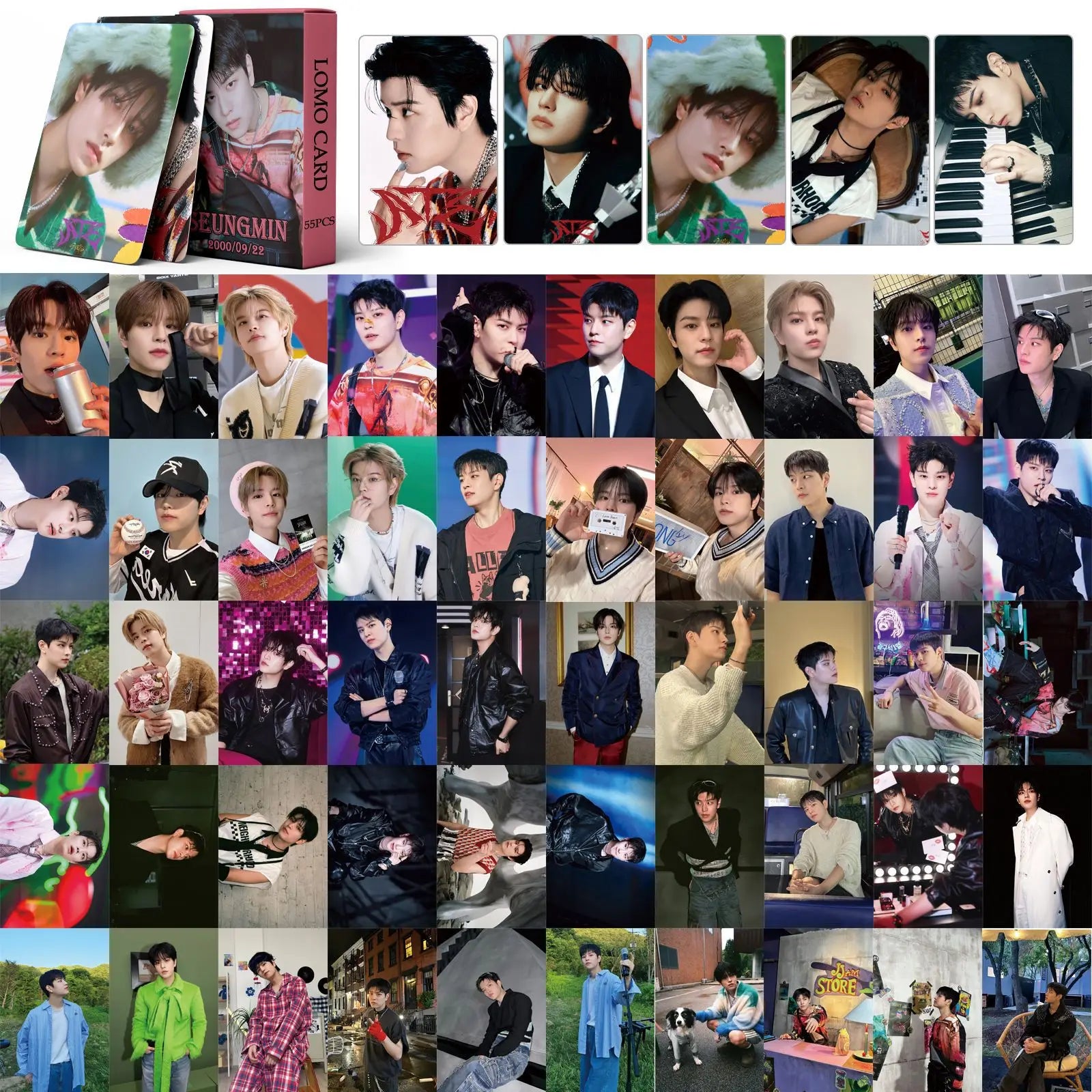 Stray Kids ATE Album Solo Photocards Collection