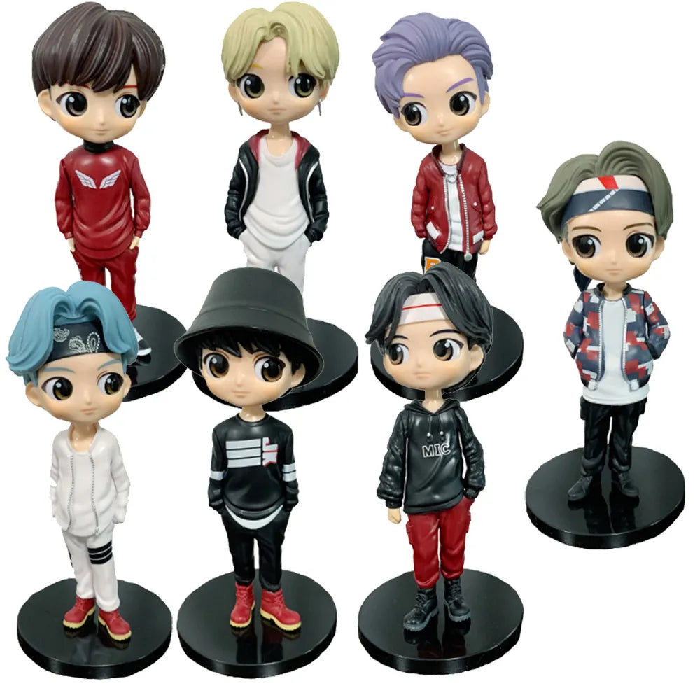Bangtan Boys Standee PVC Figure Toys