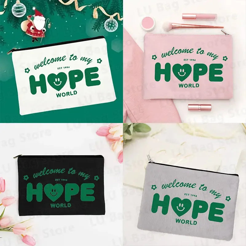 J-Hope Hope World Canvas Bags for Women