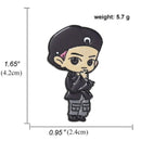 KPOP EXO Brooch and Enamel Pin Cartoon Member Figure