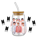 KPOP Easy Peel Waterproof Stickers for Cups
