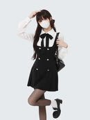 Slim Chic Long Sleeve Black Mini Dress