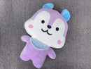 Bangtan21 Kawaii Cartoon Plüschpuppen-Schlüsselanhänger