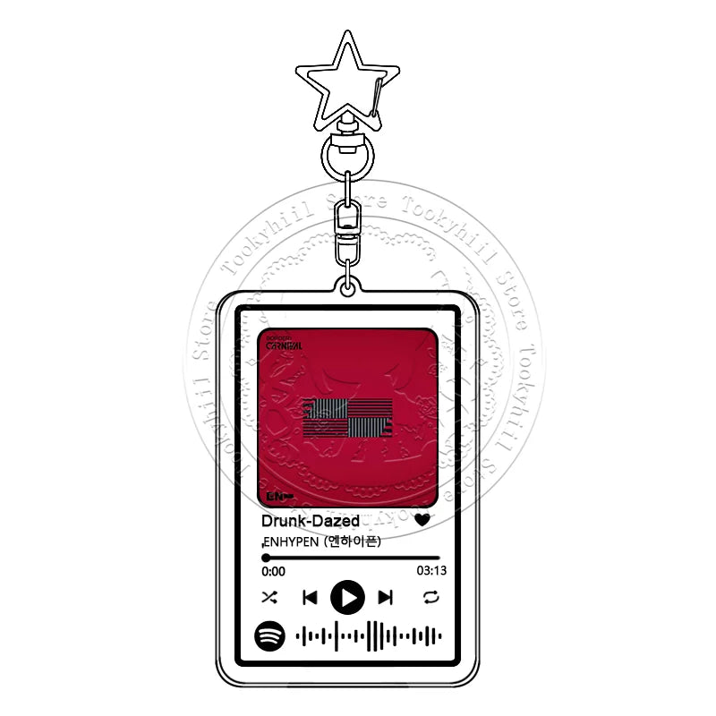 ENHYPEN Music Keychain Keyring Accessories
