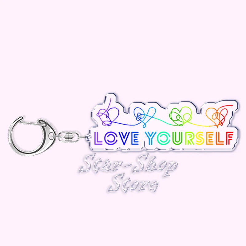 Bangtan Band Seven Acrylic Key Ring Keychain for Accessories