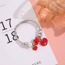 Bangtan21 Edelstahl-Kettenarmbänder für Damen