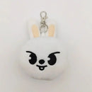 Stray Kids Skzoo Head Plush Toy Keychain